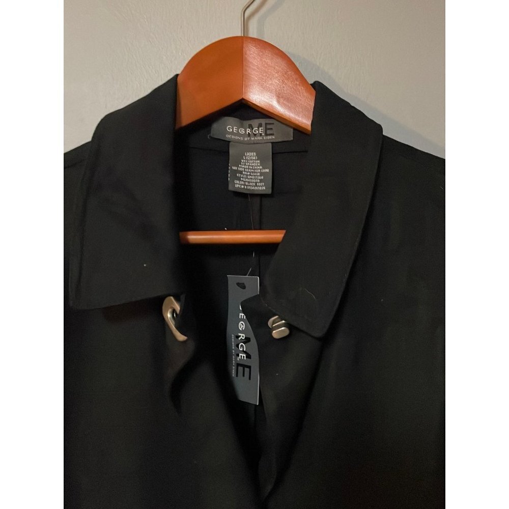 NEW Womens Size L Black George Jacket - Picture 2 of 8